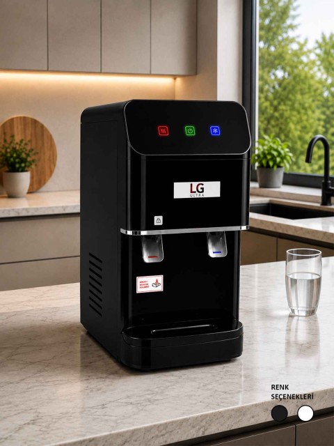 LG Ultra tezgah üstü sıcak soğuk su arıtmalı sebil